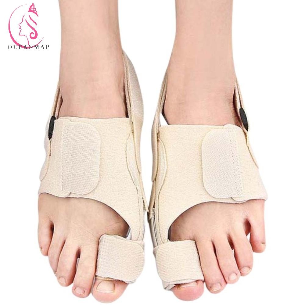OCEANMAP Toe Orthotics Brace, Feet Valgus Corrector Bunion Protector ...