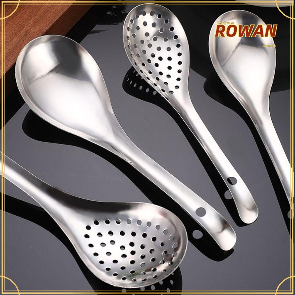 FLORESPH Kitchen Colander Spoon, 304 Stainless Steel Safety Material ...