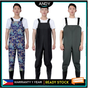 【In Stock】Bota jumper&Thick Half-legth Water Pants Fishing Pants Men ...