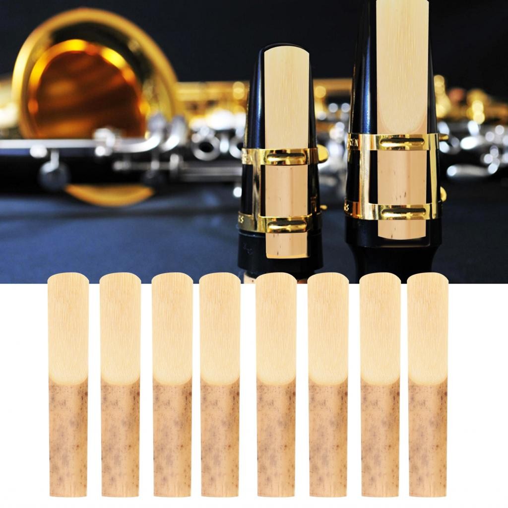 1qichong-th 10PCS Clarinet Reeds Bamboo Strength 2.5 Musical Instrument ...