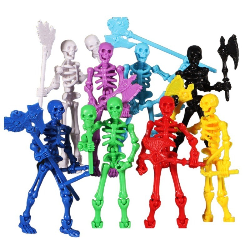 Skeleton Multi Jointed Movable Toy Multi Form 13 Action Figure ...