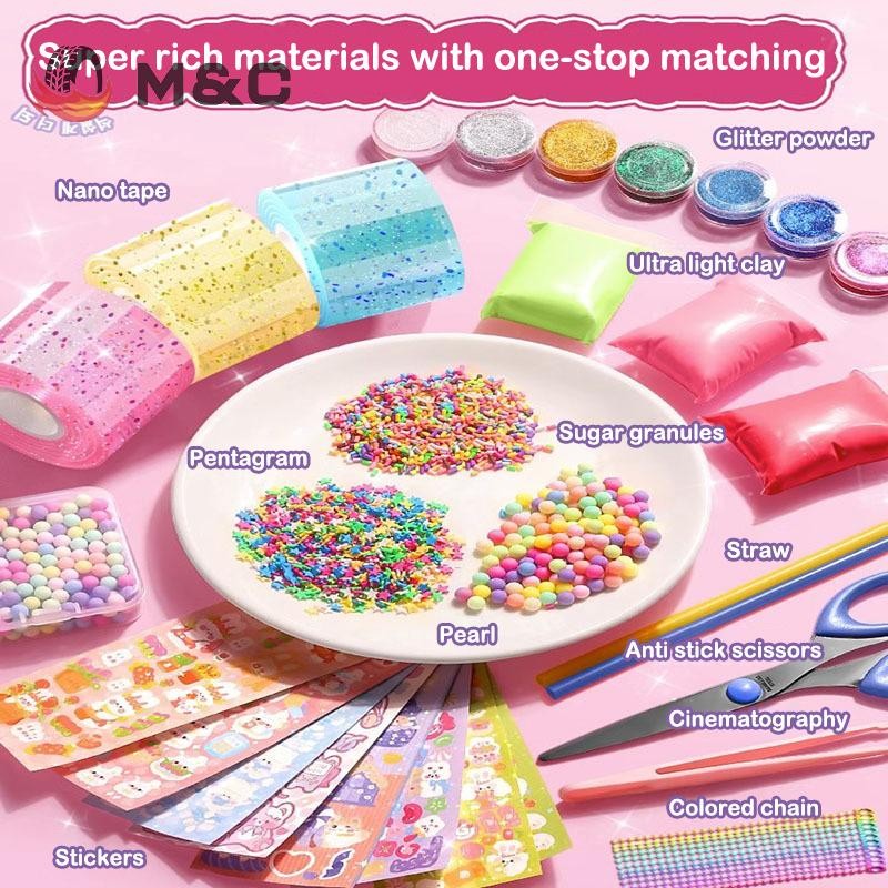 TCPH DIY Craft Pinch Making Blowable Bubble Tape Non-marking Double ...