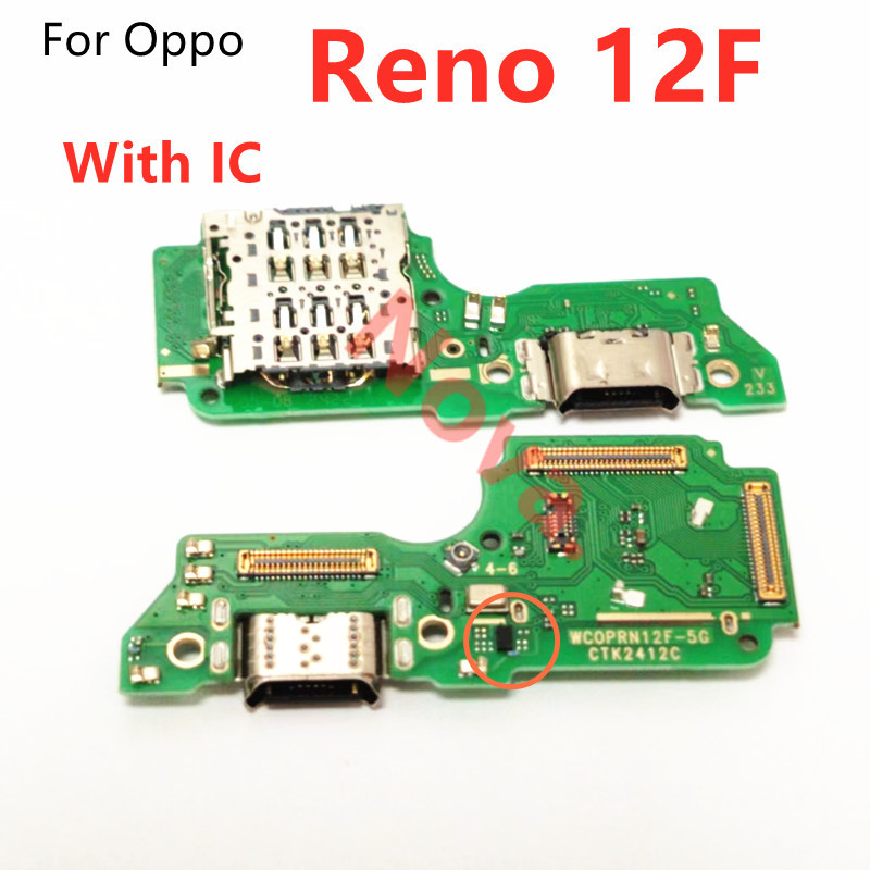 Fast Charging Board For Oppo Reno12 F Reno 12F USB Charger Dock With IC ...