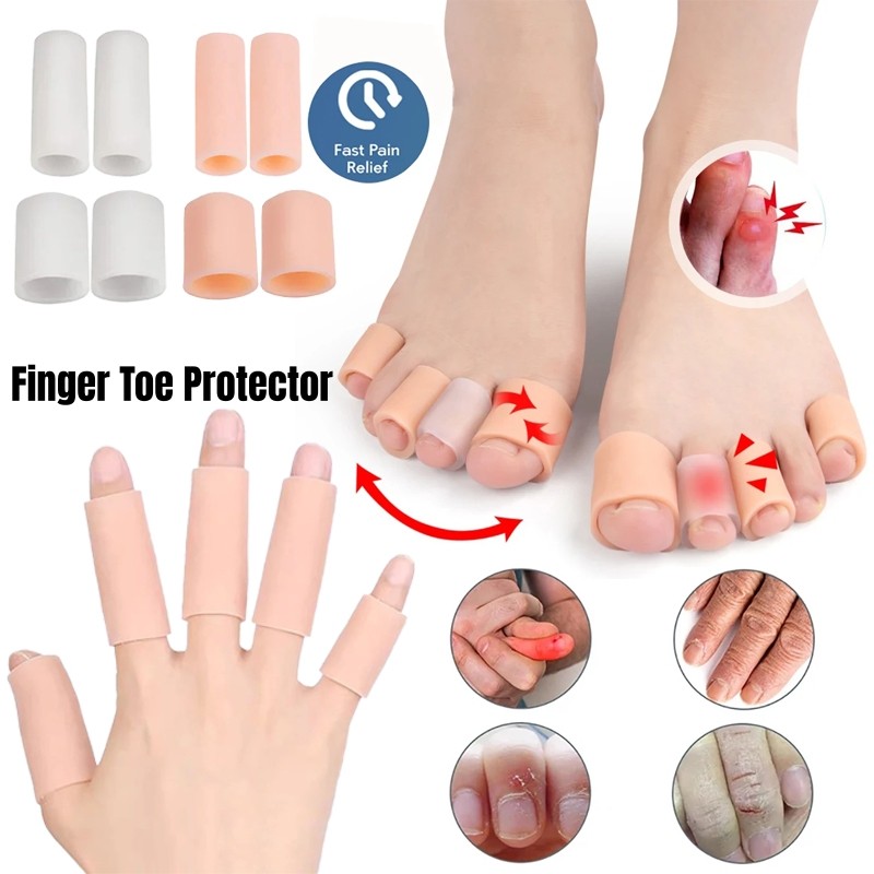 5/10PCS Work Special Protection Finger Wound Waterproof Rubber Finger ...