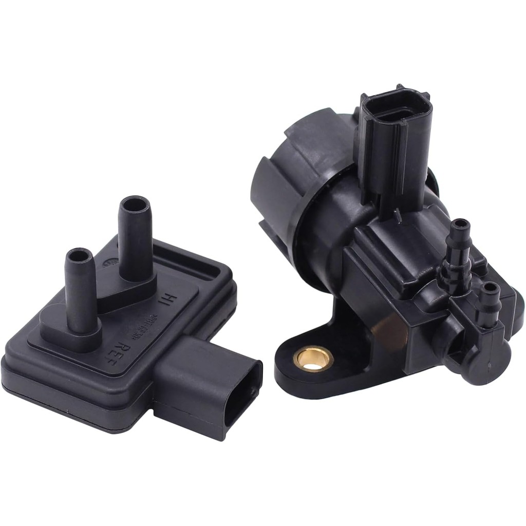 MOTOKU EGR Vacuum Solenoid Valve & DPFE Pressure Feedback Sensor Kit ...