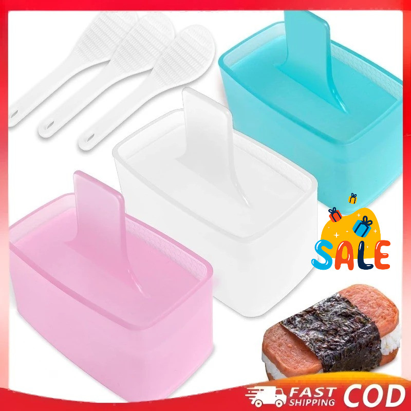 Rectangular Press Plate Scoop Rice Meat Molder DIY Sushi Musubi Maker ...