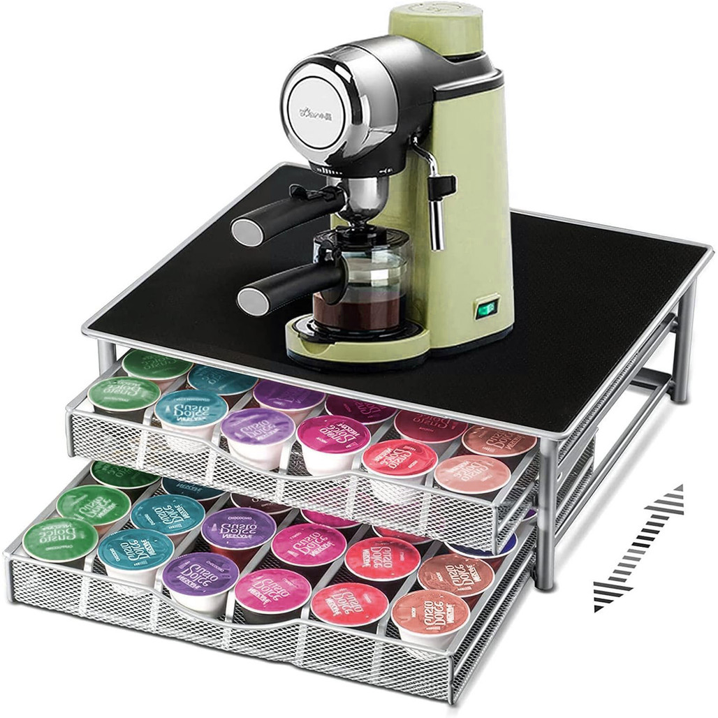 Yongyi Drawer-Type Coffee Capsule Storage Rack Duoqukusi Two-Layer ...
