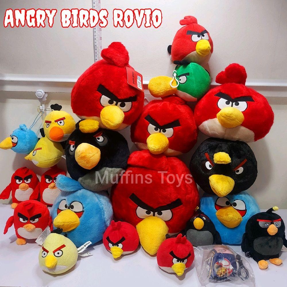 Bomb Toucan Angry Birds Rovio Plushies Stuffed Toy | Shopee Philippines
