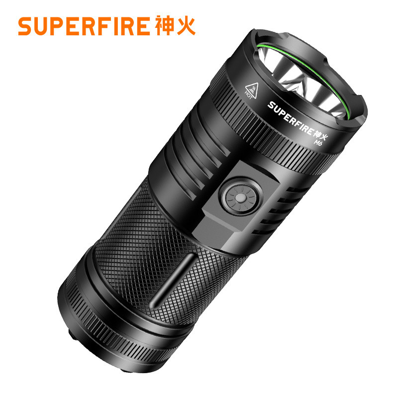 Superfire M6 45W Super Bright LED Flashlight 3000 Lumens Outdoor ...