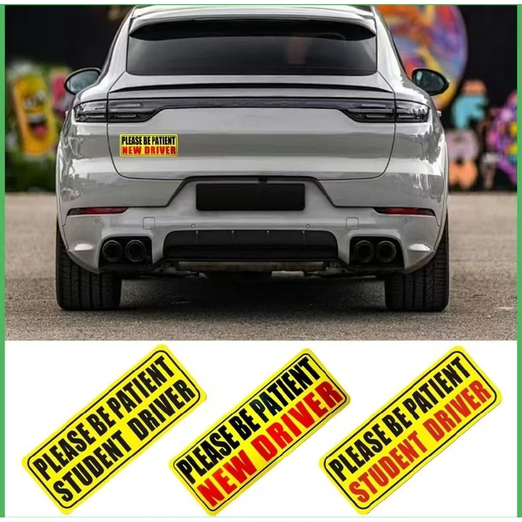 Student Driver Magnet for Car New Driver Safety Signs Novice Driver ...
