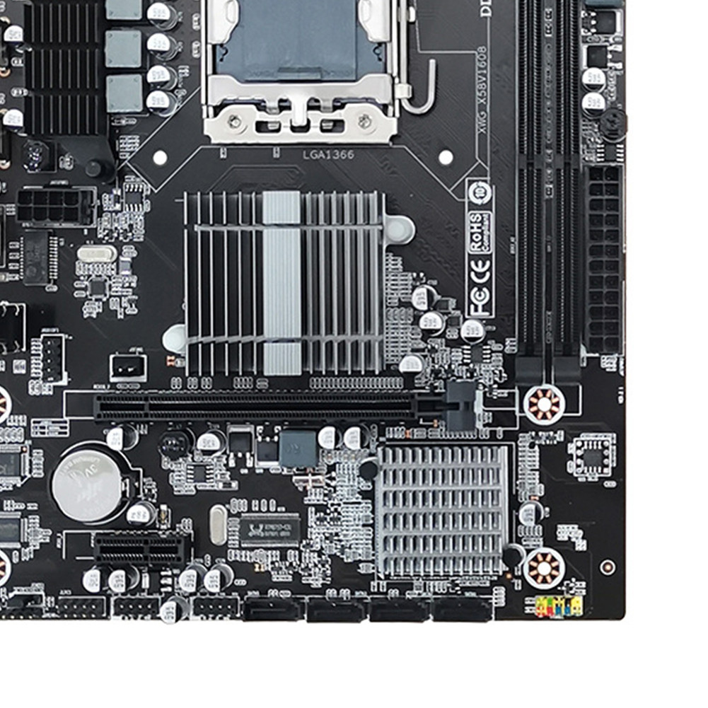 [Ready Stock] X58 Desktop Motherboard DDR3 Memory LGA 1366 Gaming PC ...