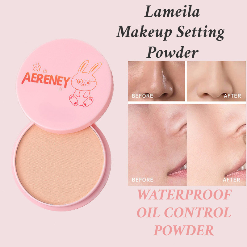 3 Colors Pressed Powder Waterproof Oil Control Concealer Powder ...