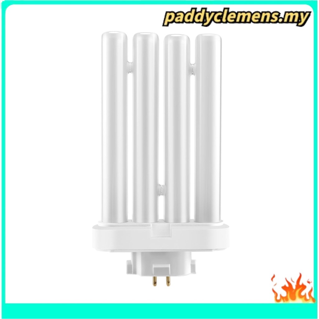 220V 27W 4 Pin Rows 6500K Double-H Quad Tube Compact Fluorescent Lamp ...