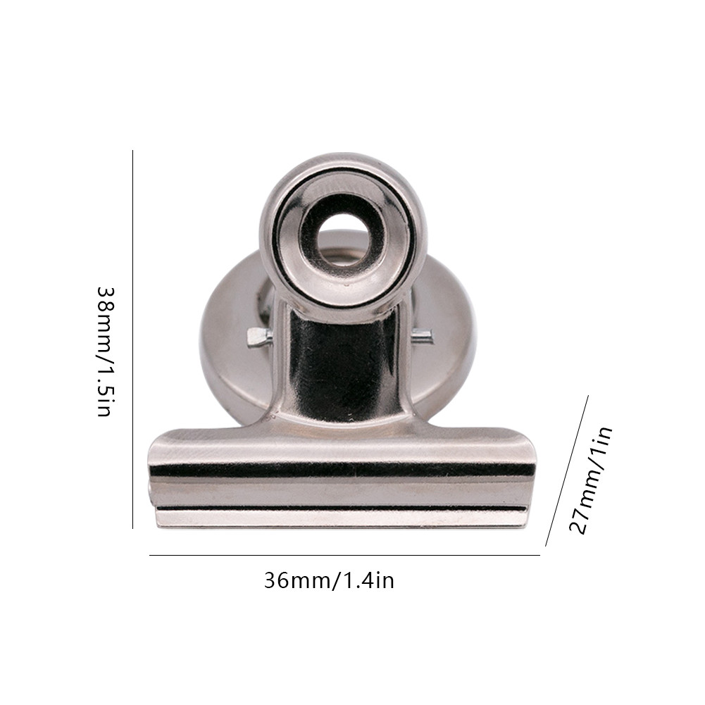 12pcs Strong Magnetic Clips Scratch Free Heavy Duty Refrigerator Magnet ...