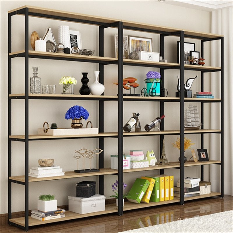Shelf Floor-standing Living Room File Cabinet Multi-layer Rack Storage ...
