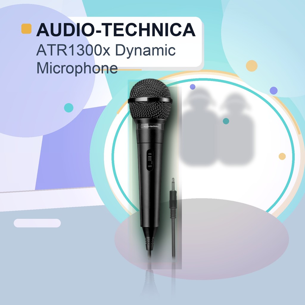 Audio-Technica ATR1300x Dynamic Microphone for Vocals and Instruments Japan Original | Shopee Philippines