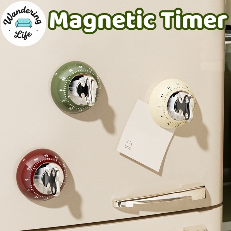 Kitchen Magnetic Timer Precise Mechanical Cooking Countdown Machine ...