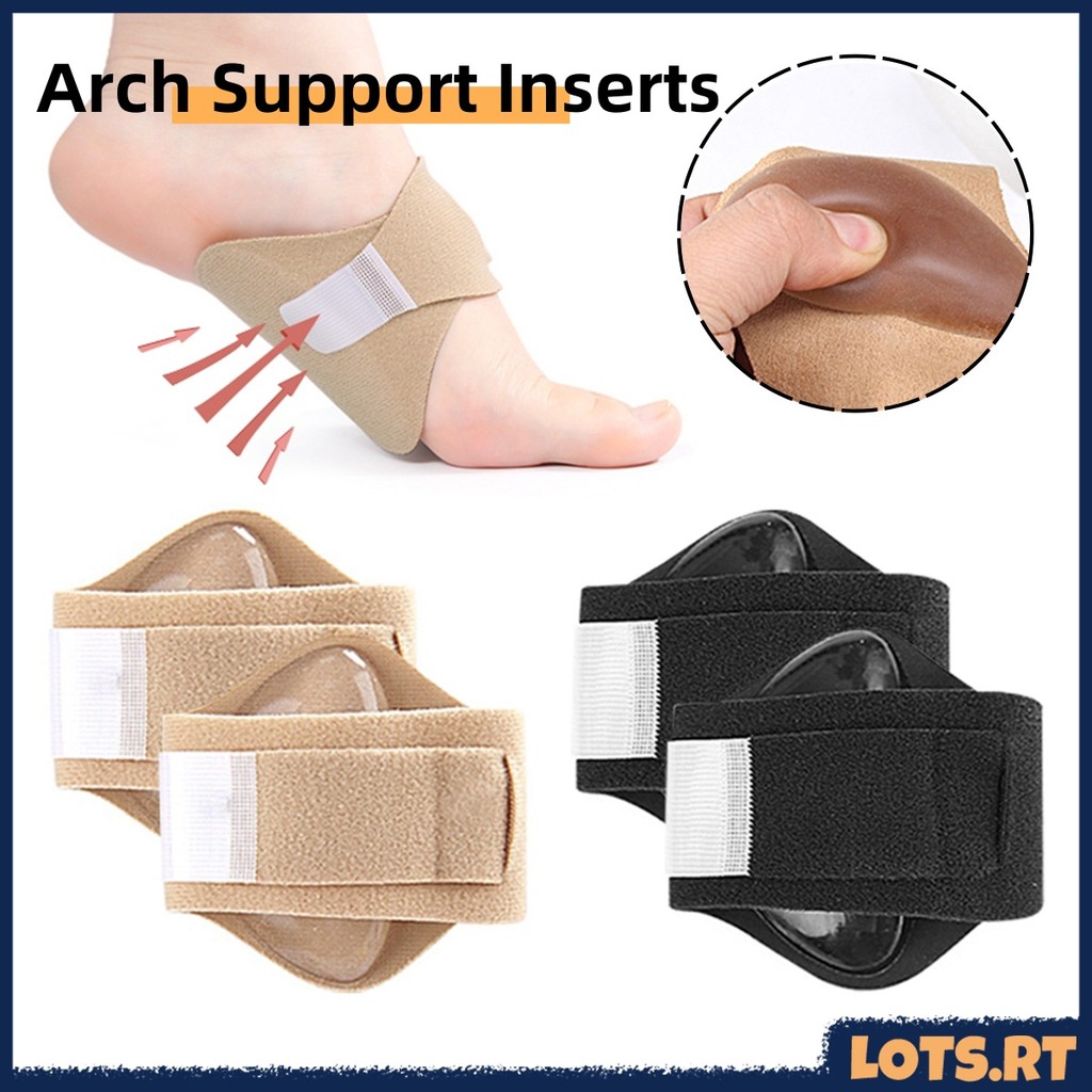 Two Color Adult/Child Flat Foot Arch Corrector Adjustable Silicone Arch ...