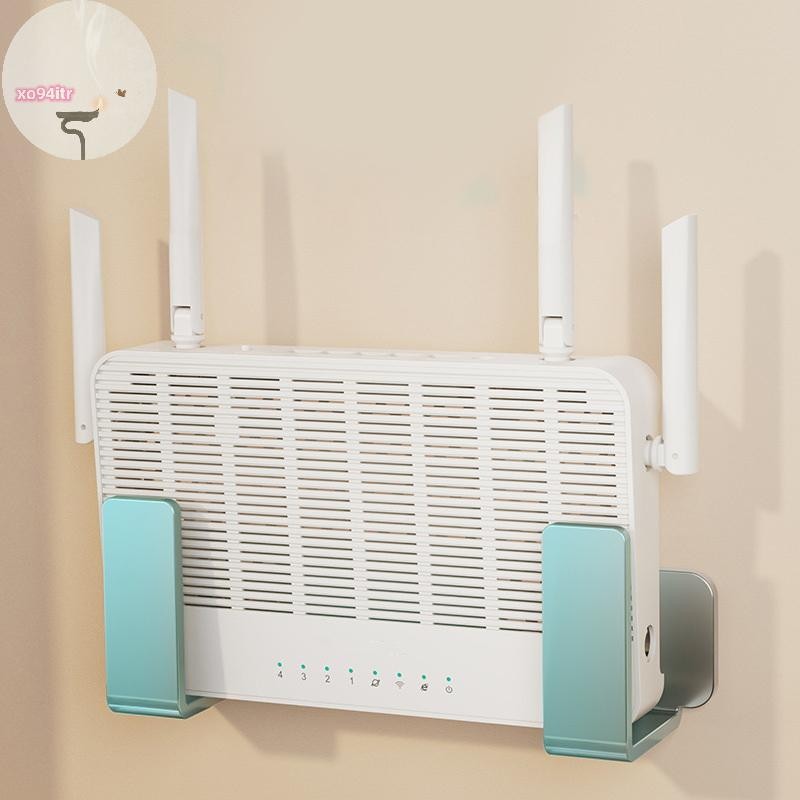 XOITR Router Storage Box Wall Artifact Set-top Box Wall-mounted Fixture ...