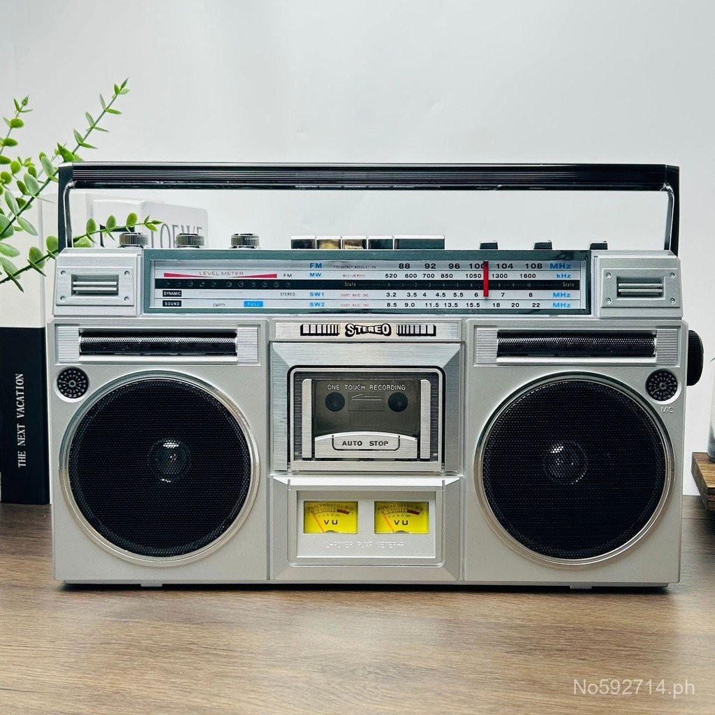 Retro Nostalgic Cassette Player Stereo Bluetooth80Vintage Tape Recorder ...