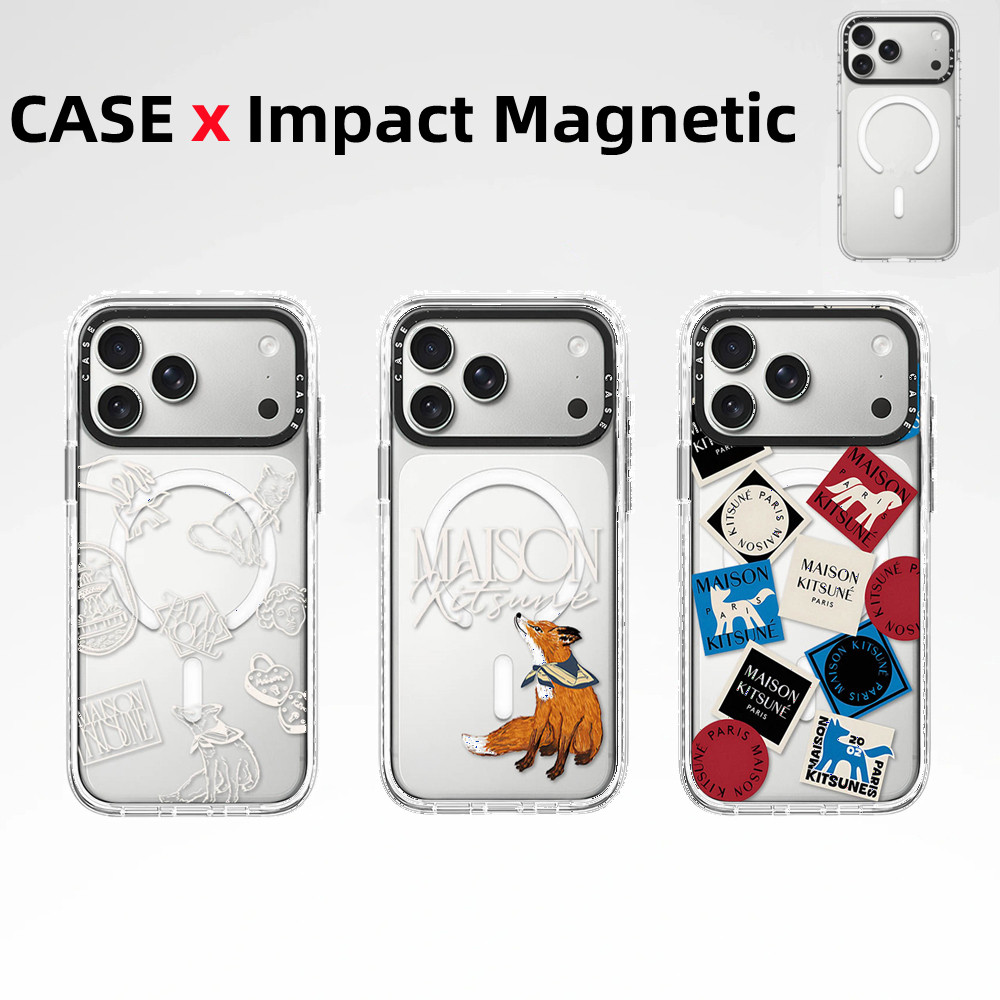 CASETiFY Maison Kitsune iPhone17proケース MAISON KITSUNÉ iPhone17