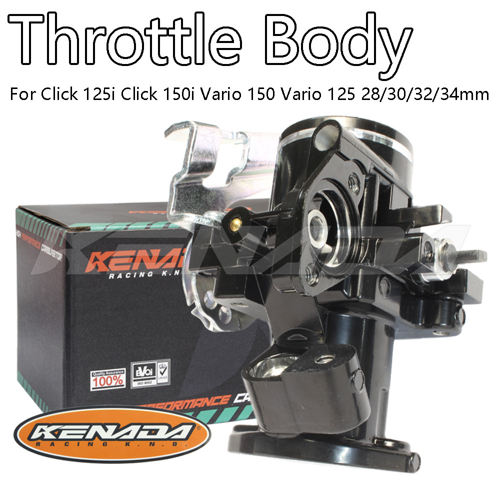 KENADA RACING Throttle Body BLACK Intake Manifold 90°Click 125i Click ...