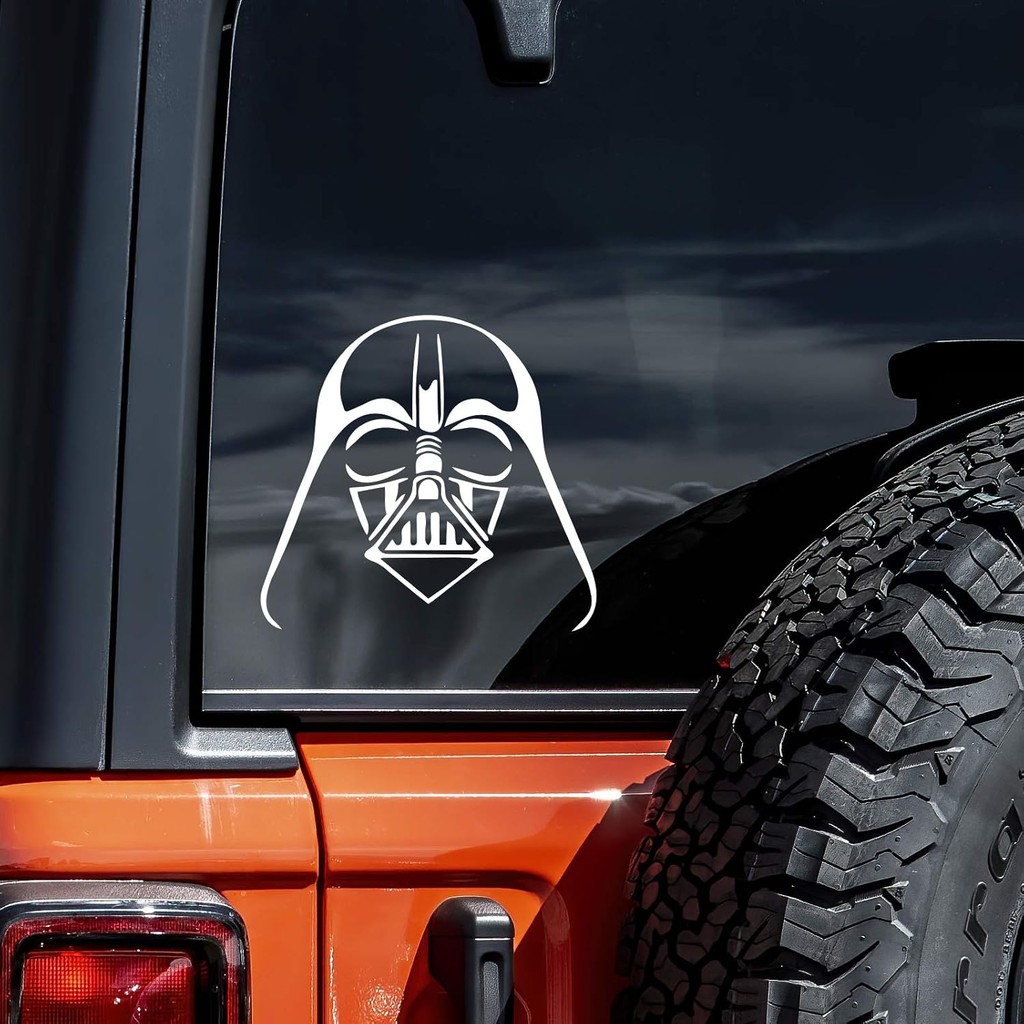 Darth Face Vader Decal Star Decal Vinyl Sticker Auto Car Truck Wall ...