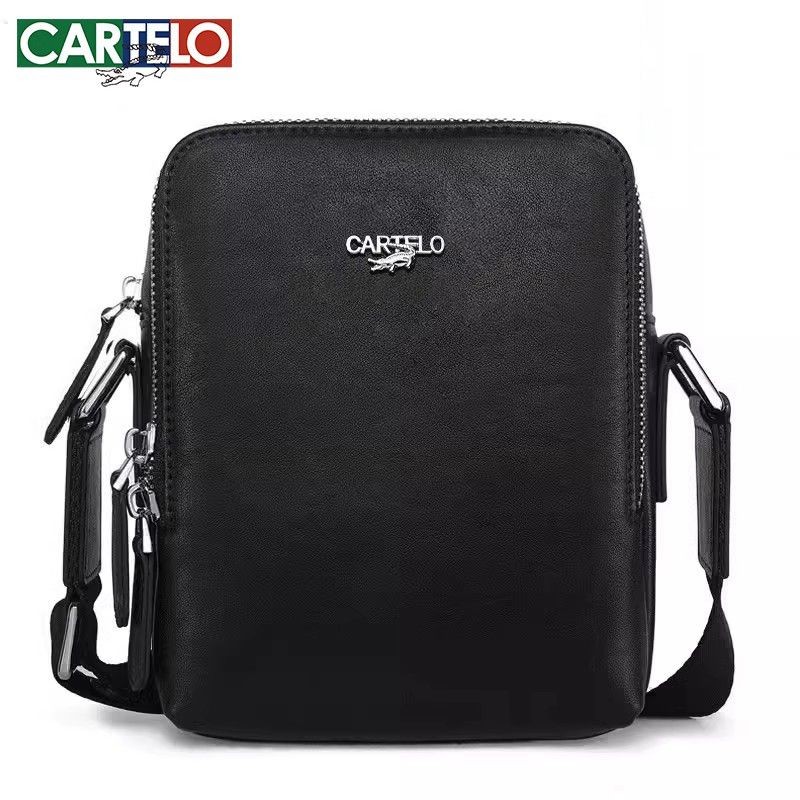 Katile Crocodile Men's Bag Genuine Leather Shoulder Bag Messenger Bag ...