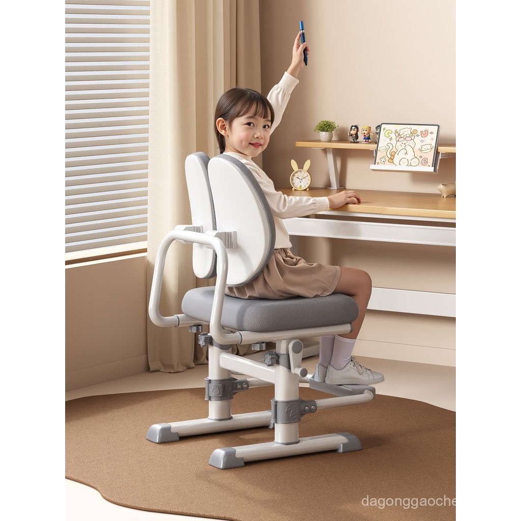 Children's Study Chair for Elementary School Students, Adjustable ...