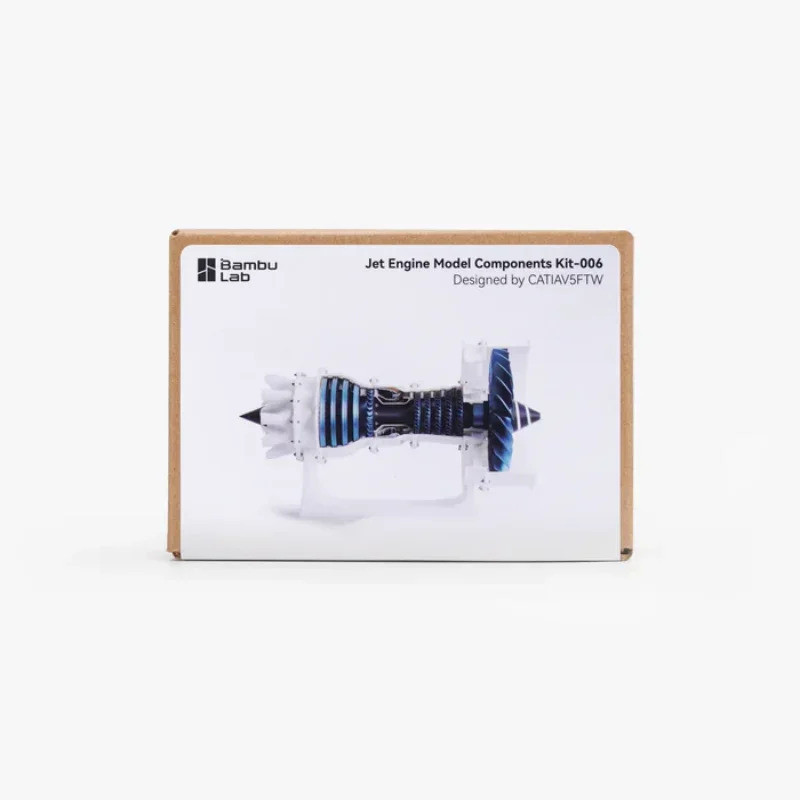 Jet Engine Model ponents Kit 006 for Bambu Lab 3D Printer Bamboo Lab ...