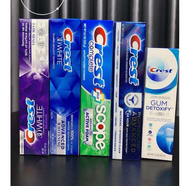 [FULL BILL STORE AND AIR] CREST 3D WHITE ADVANCED WHITENING teeth ...
