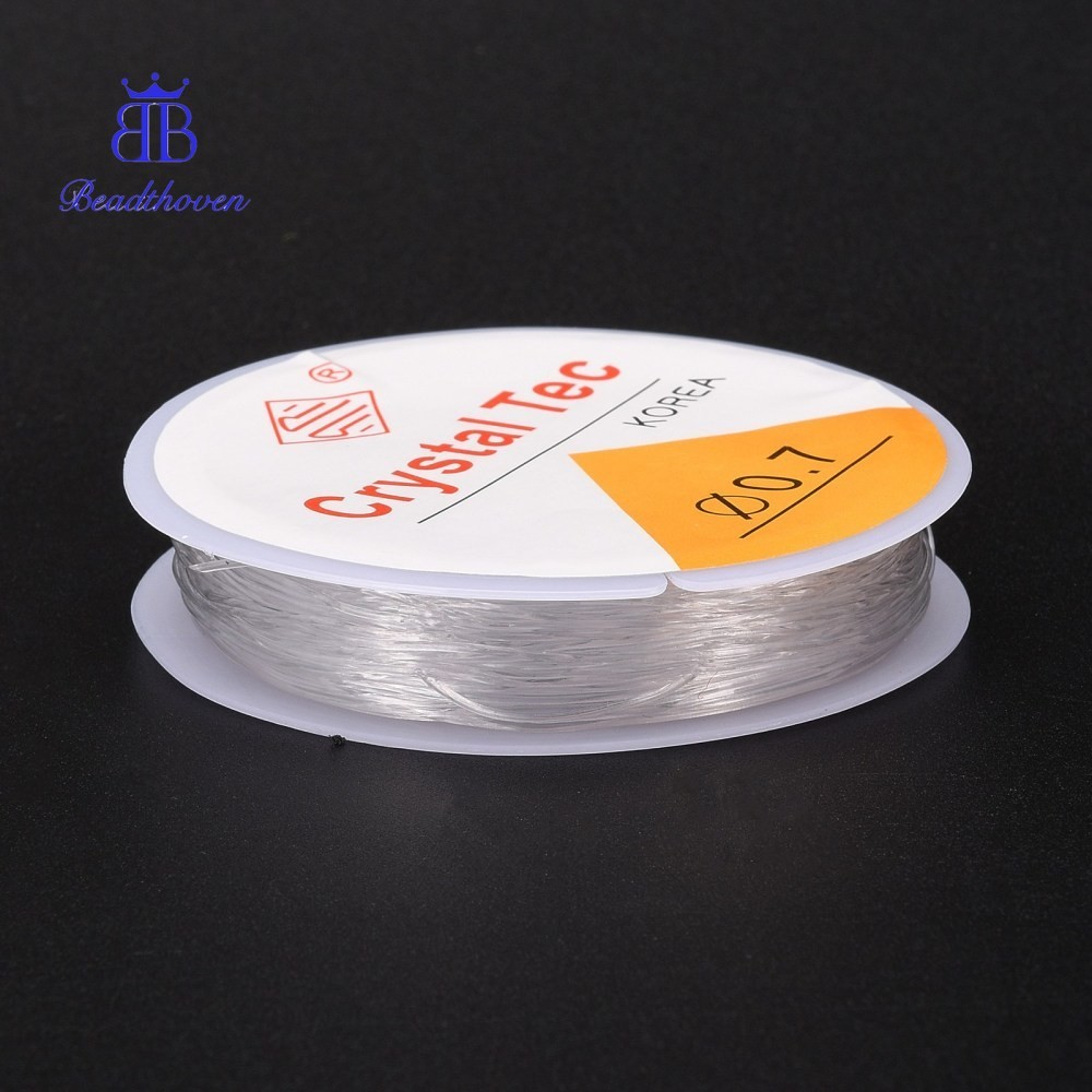 10rolls Round Elastic Stretch Thread for Bracelets Jewelry Making ...