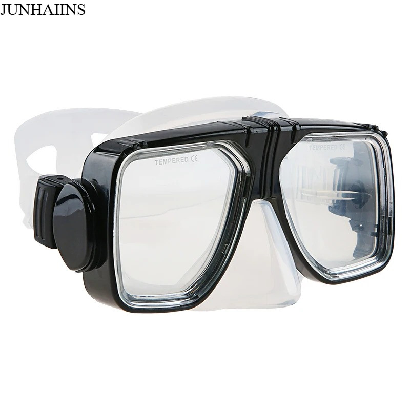 Large Square Frame Snorkeling Diving Mask High Definition Ultra Wide ...