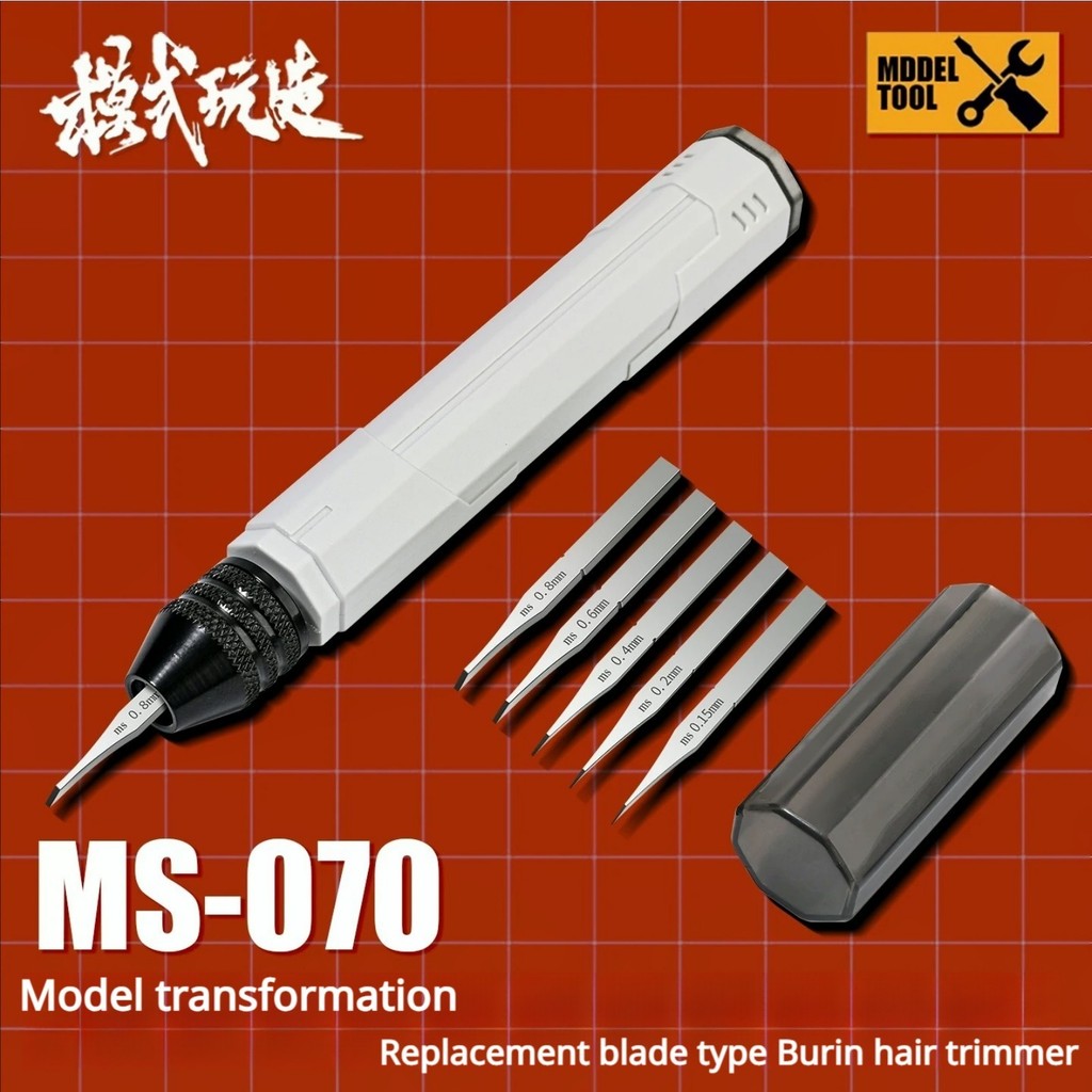 MSWZ MS-070 Model Making Push Knife Interchangeable Push Cutter for ...