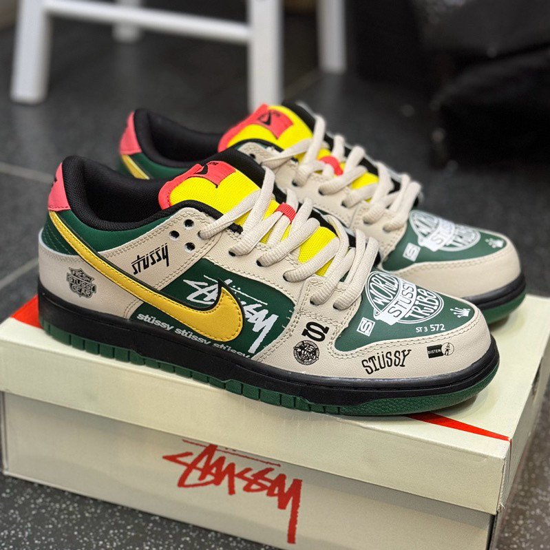 SB Dunk Low X Stussy for Men by Xian Kicks | Shopee Philippines