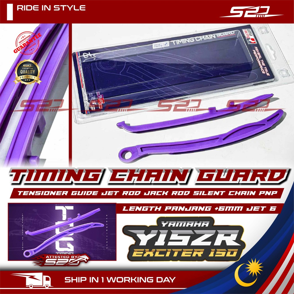 Timing Chain Guard UMA Racing Y15 Y15ZR EXCITER 150 Tensioner Guide Jet ...