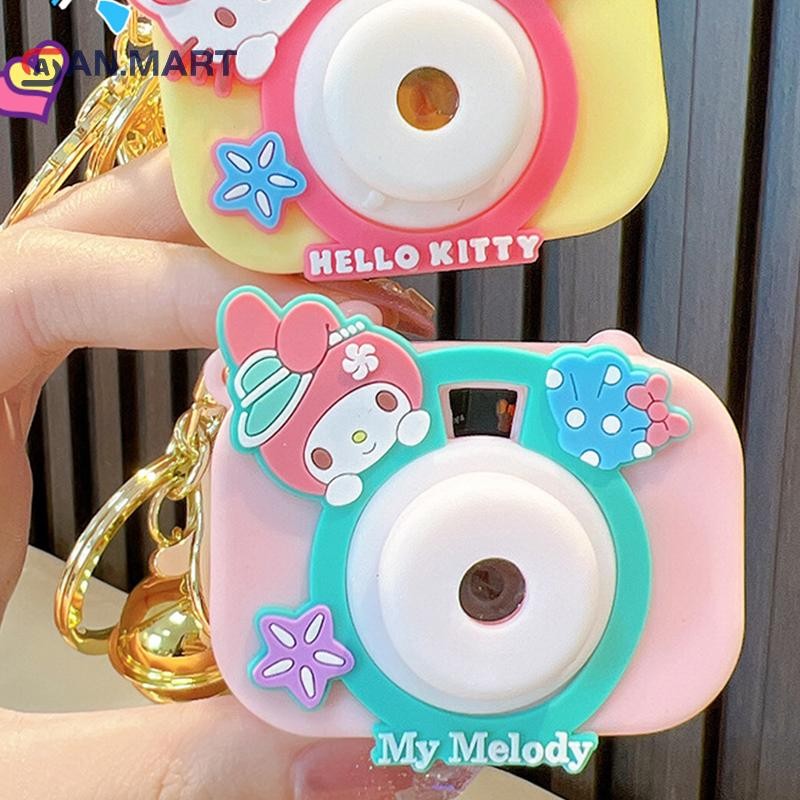 BDB Sanrio Anime Hello Kitty Keychain My Melody Cinnamoroll Projection ...
