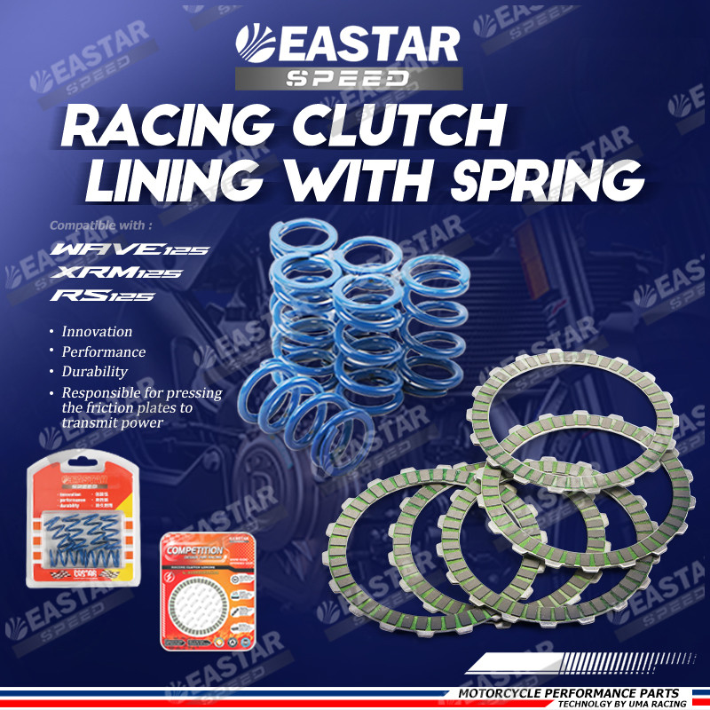 Racing Clutch Lining and Clutch Spring for Xrm125 Wave125 Rs 125 ...