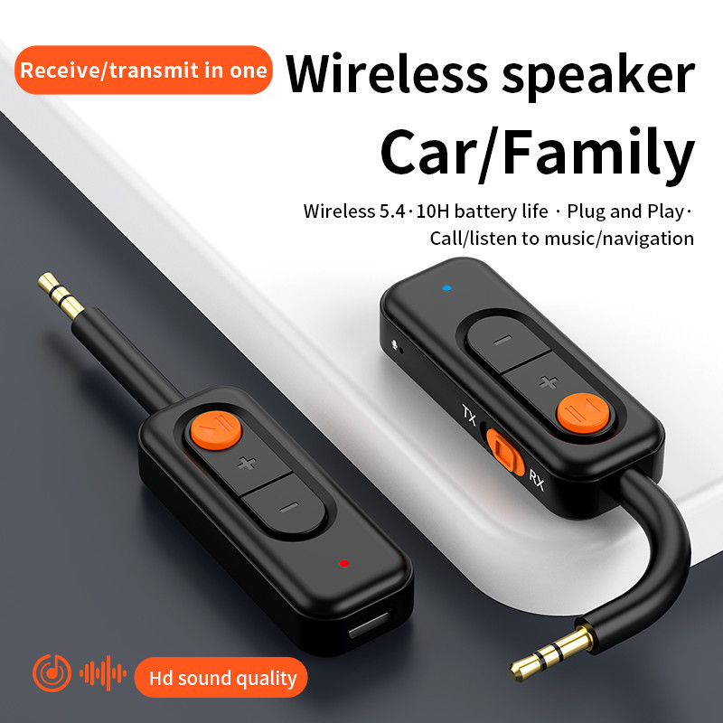 Bluetooth 5.0 Audio Transmitter Receiver 3.5Mm Aux Jack Stereo Music Wireless Adapter Dongle For Pc Tv Headphone Car Speaker I.474795233