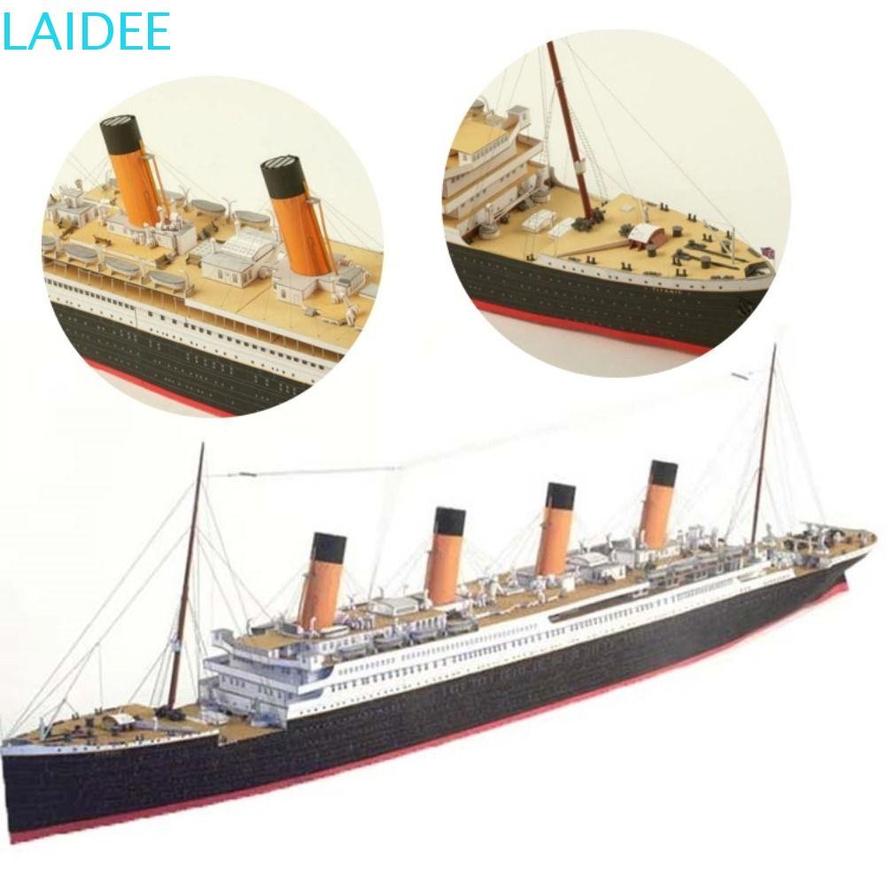 LAIDEE Ship Paper Model, DIY Handcraft Adult Challenge 3D Titanic Ship ...
