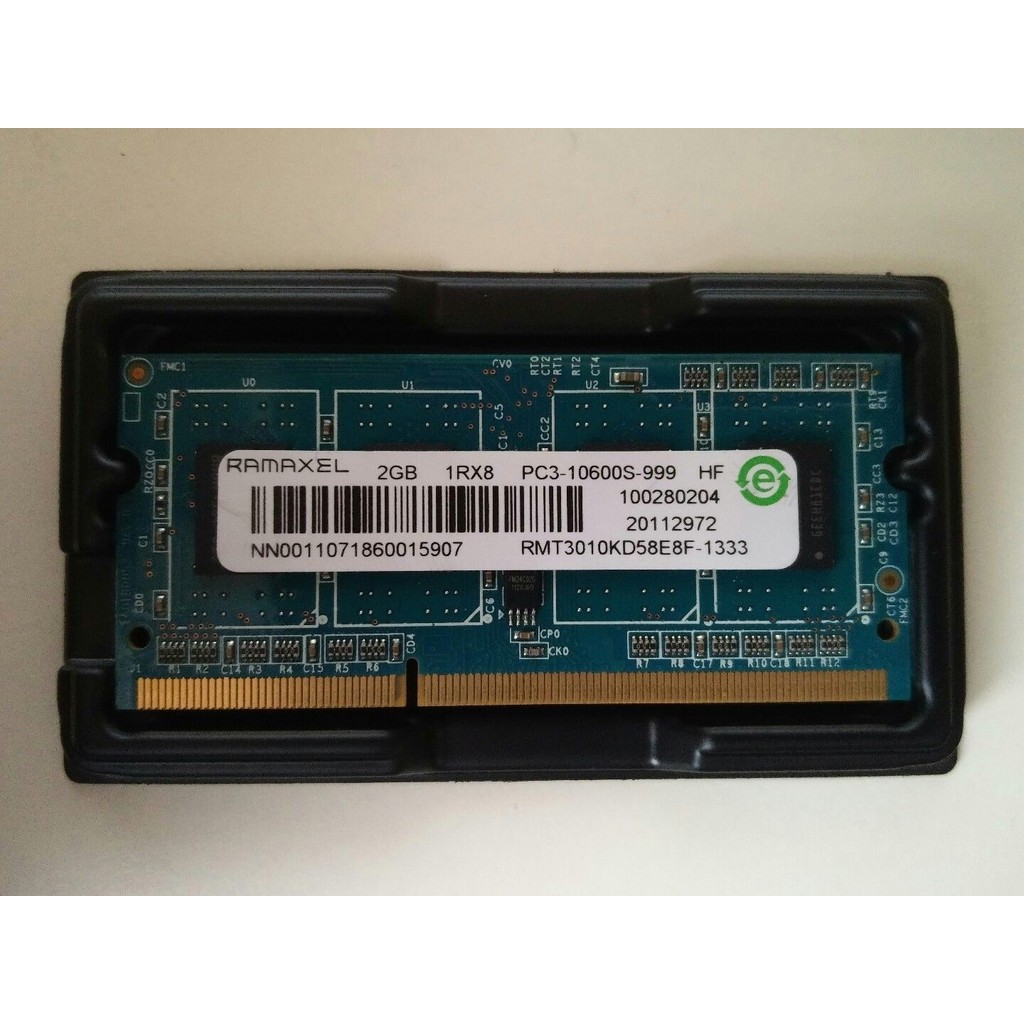 Ramaxel RMT3010EC58E8F-1333 2GB 1RX8 PC3-10600S-999 Memory Strip ...
