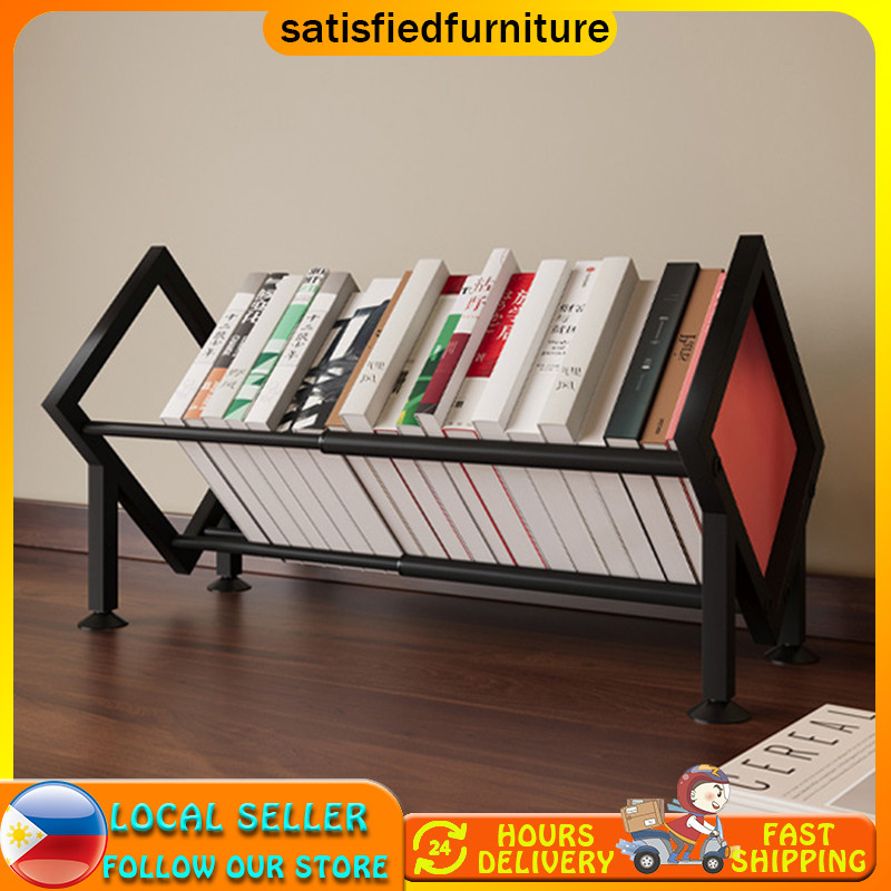 Simple Desktop Storage Rack Small and Extendable Storage Bookshelf ...