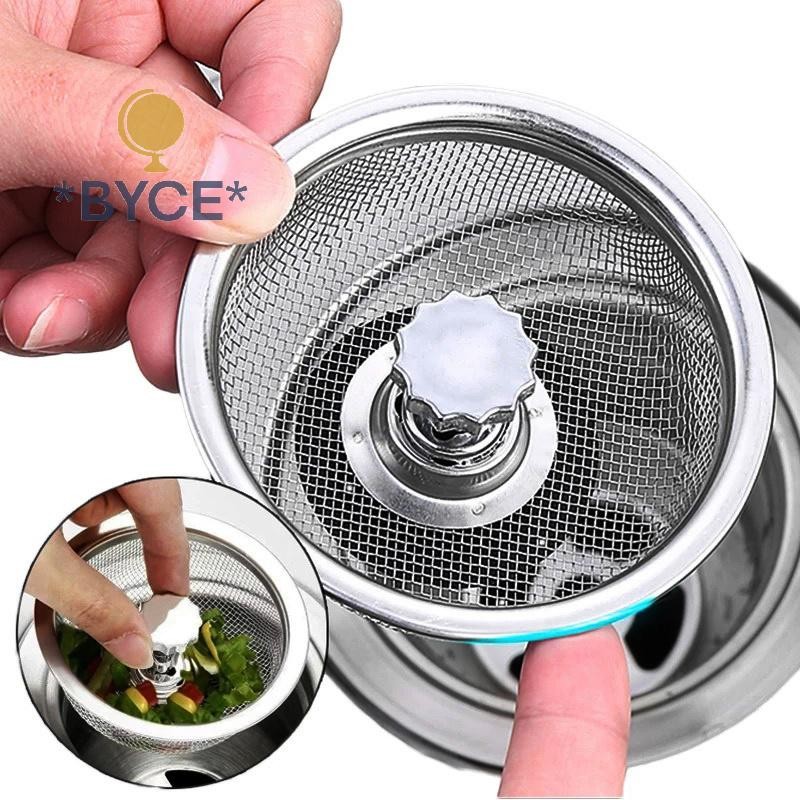 BYCE> Stainless Steel Kitchen Sink Filter Mesh Sink Sewer Strainers ...