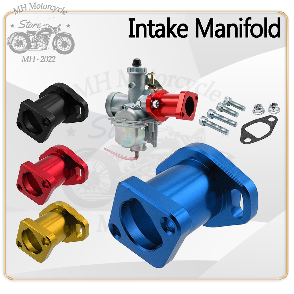 Carburetor CNC Intake Manifold For VM22 PZ19 PZ26 Carb Inlet Manifold ...