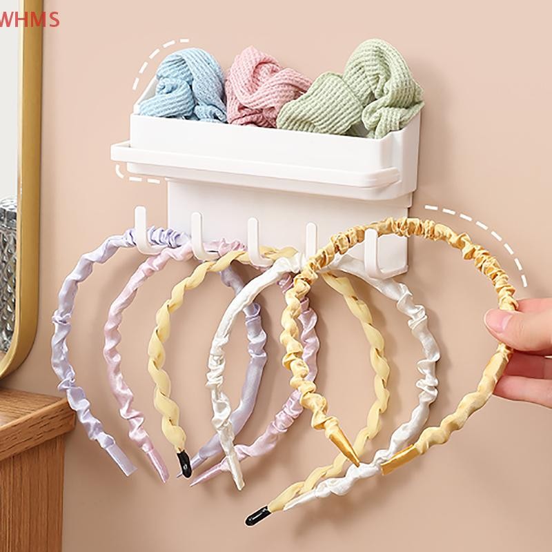 (WHMS) NEW Hair Loop Rope Storage Rack, Non Punching Multifunctional ...