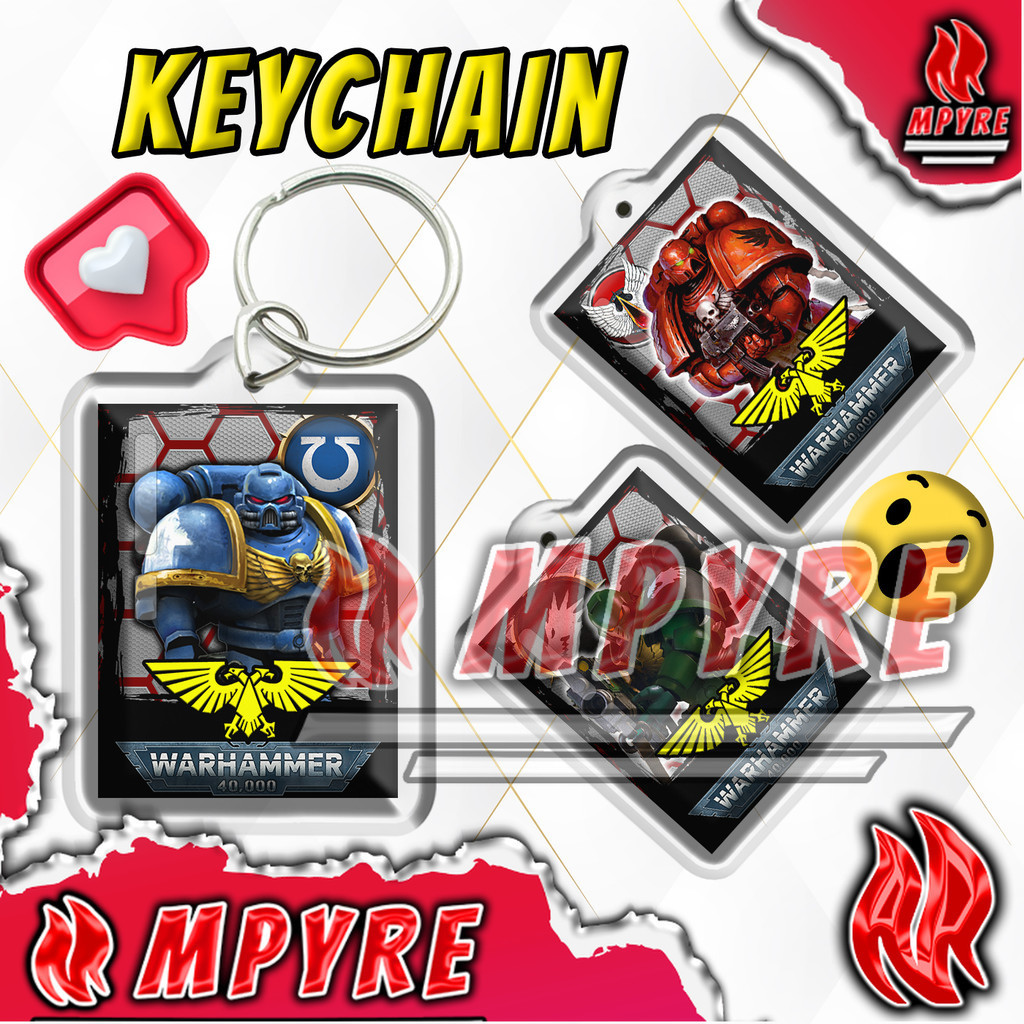 SPACE MRINES WARHMMER 40k KEYCHAIN DESIGN MUG | Shopee Philippines