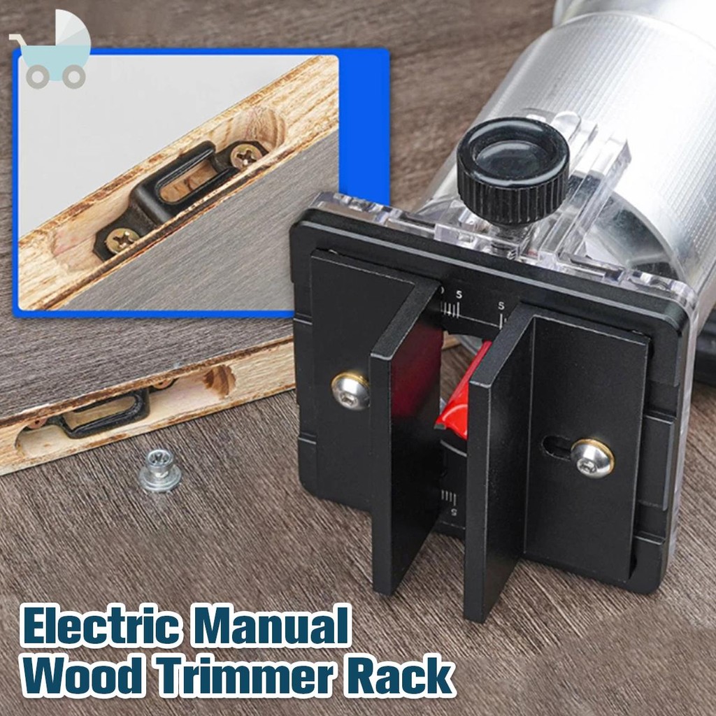 Compact Router Bracket Wood Palm Router Tool Base Electric Trimming ...