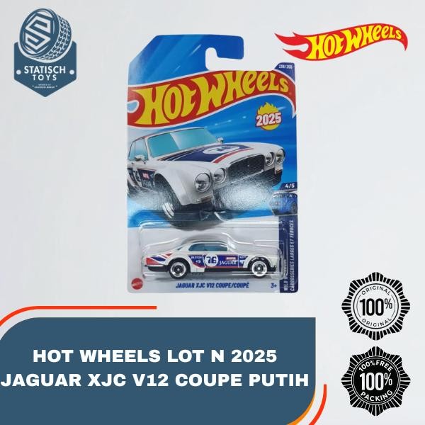 Hot Wheels HYW54 - Jaguar XJC V12 Coupé - Wild Widebody - 1/64