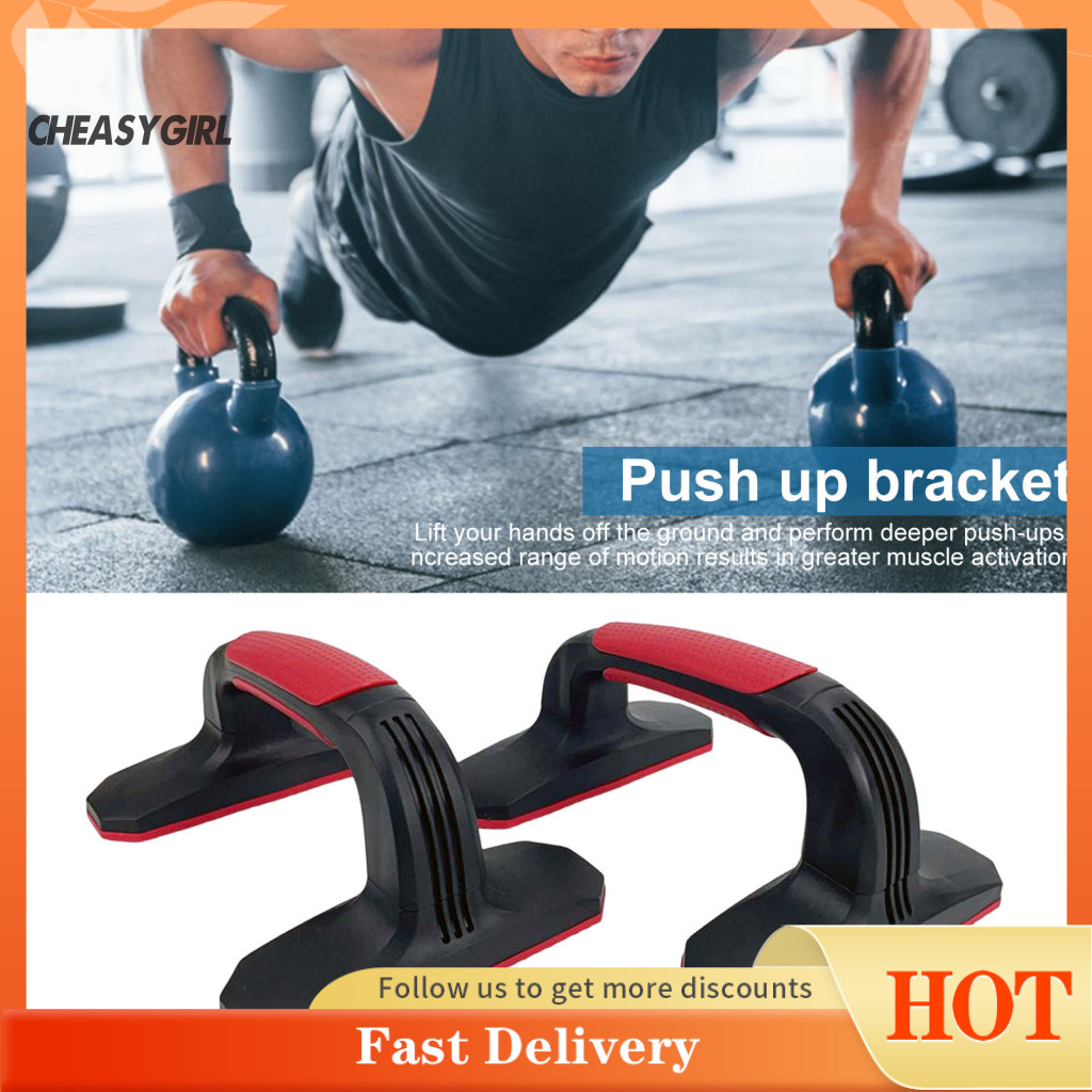 Push Up Bars Handles Set – Ergonomic Grip, Stable Base For Home & Gym Workouts