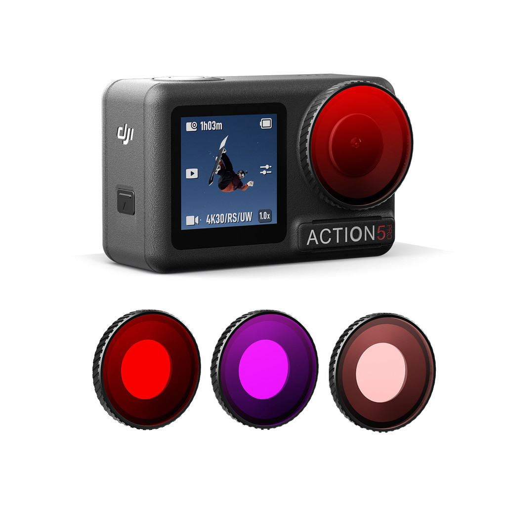 A aMagisn Amai DJl Osmo Action 5 Pro/4 Waterproof Filter DJl Protective ...